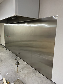 厨房 ステンレス貼り
