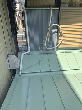 谷樋入替 屋根改修工事